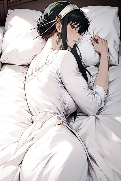 Yor Briar from Spy x Family Enjoying Deep Valley Fun in hentai AI Picture