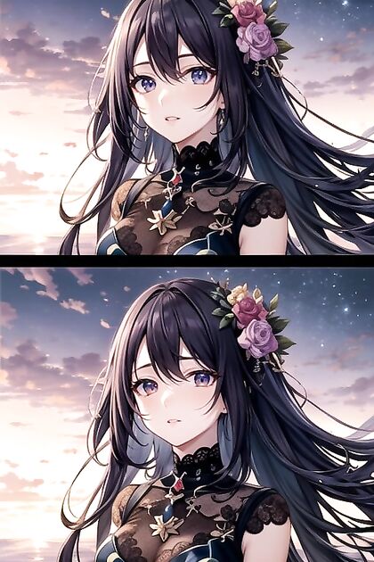 Tentacles Invade Her Pussy While She's Dressed in Steamy Hentai Images