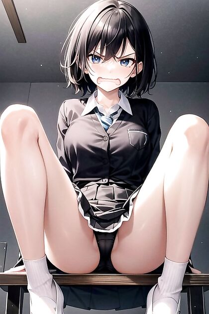 Bottom-Up Shockers in Short-Length Hentai Images