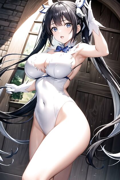Hestia from DanMachi Enjoying Passionate hentai Moments Despite Her Small Breasts