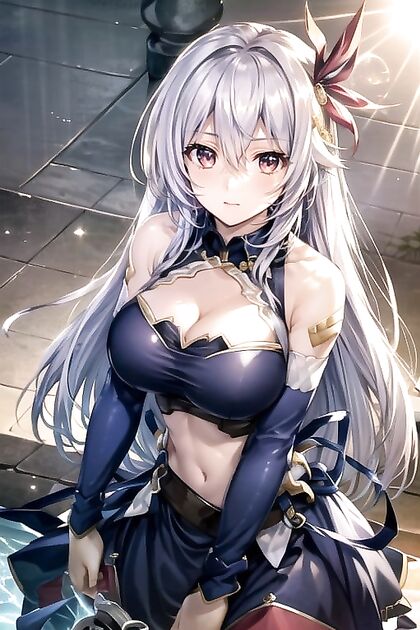 Eleonora from Lord Marksman and Vanadis Enjoying Dusk hentai Pleasures