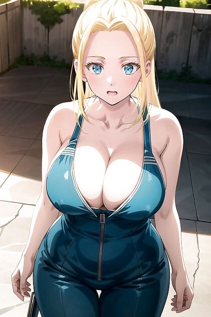 Beatrix from Zom100 and Sunny Enjoy Massive Breasts in Steamy Hentai Picture