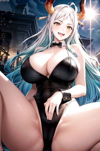 Bunny Girl 18+ in Ultra-Detailed Costume Exploring Solo Pleasure in Hentai Fantasy