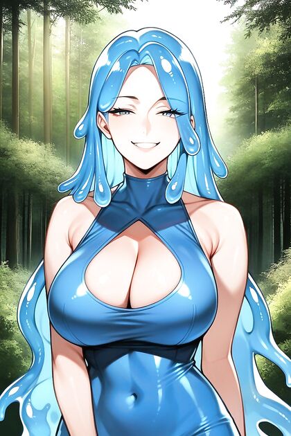 Close-Up Forest Fantasy – Exploring Cleavage in Seductive Hentai Images