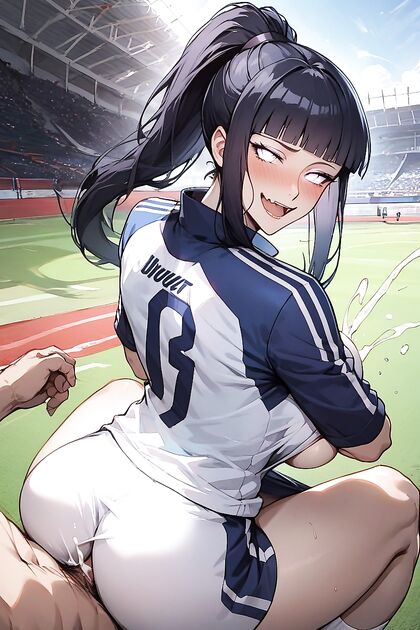 Hinata Hyuuga Gets Seductive with Eye Shadow for  Hentai Orgasms