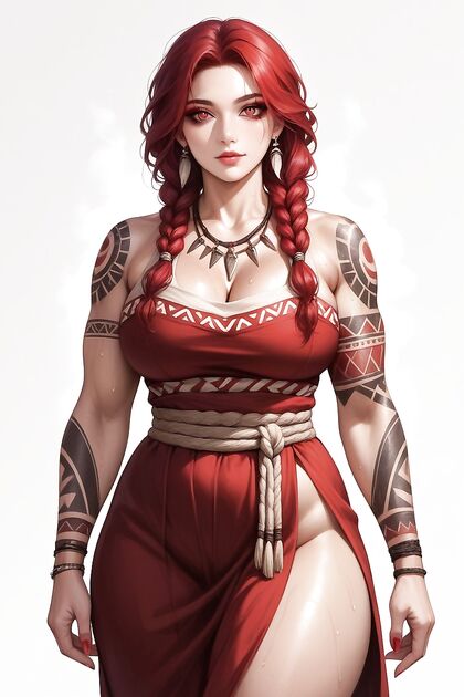 Toned Body and Detailed Face in Smelly Hentai Picture