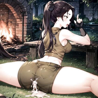 Lara Croft from Tomb Raider Gets Muscular Creampie in Steaming Hentai Picture