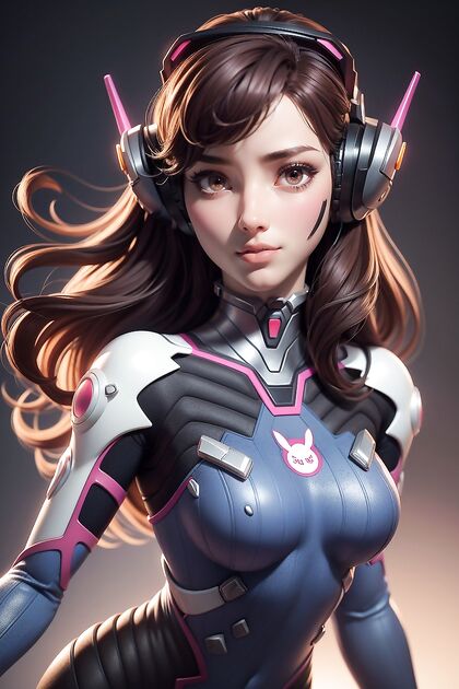 D’Va Takes on AI Pleasure in Explosive Hentai Picture