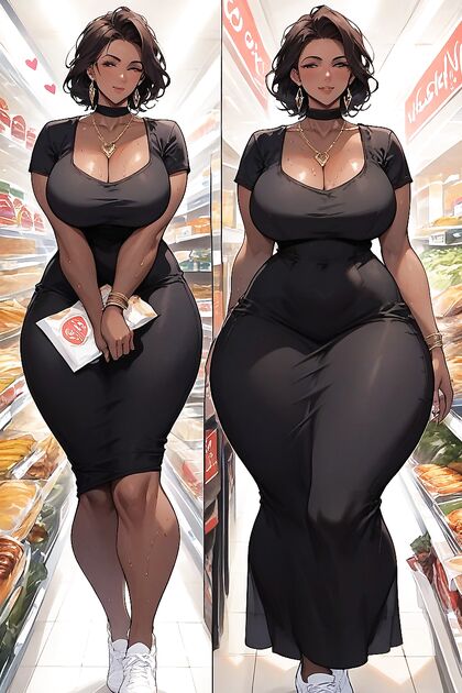 Sweaty Comic Panel Images Featuring voluptuous Thick-Thighed Hentai Girl 18+s