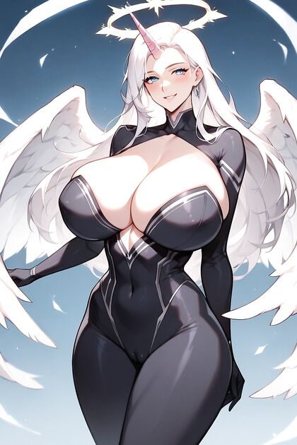 Tall and Curvy Beauty with Lush Lips and Eyes in Competitive Hentai Picture