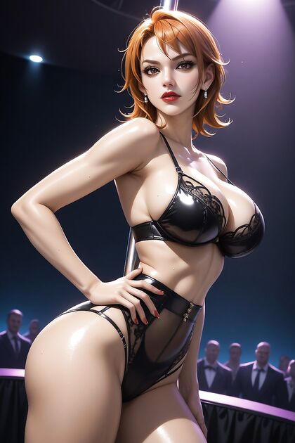 Nami Shows Off Her Perfect Bust in Steamy Hentai Resolution Images