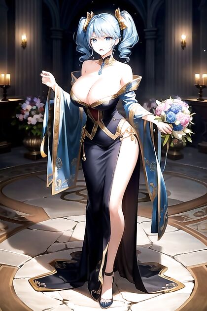 Sona from League of Legends Gets Pleasured in Full-Body Hentai Picture