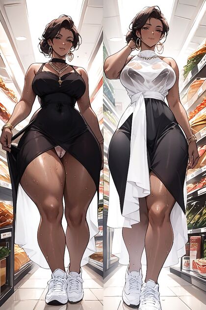 Person in Seductive Dress Masturbates Solo inSTEAMy Hentai Image