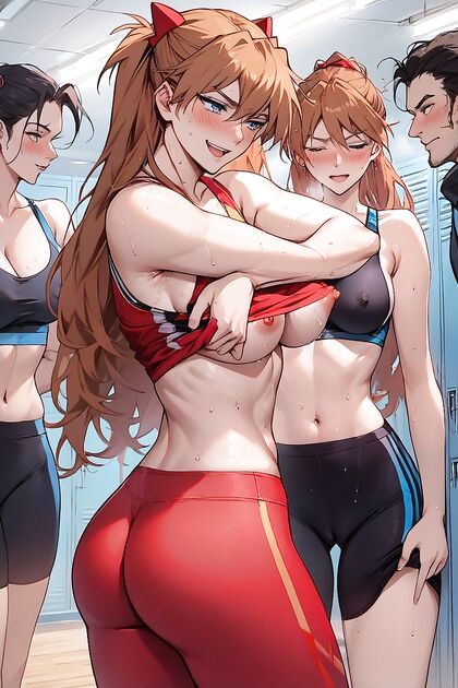 Confused Facial Expressions and Underboob Picture in Steamy Hentai Images