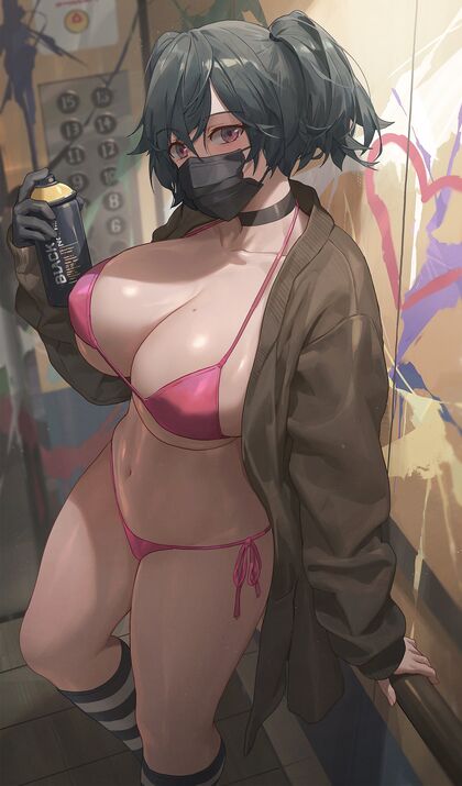 Hardcore Hentai XXX Gravy Train - Screwing The System With XXX Porn Pic Of Streetart Gangbanger