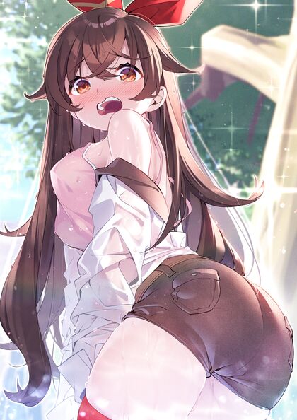 Dripping-wet Ambertina gets dicked down by her horny stepbro in this sultry hentaixxx pic!