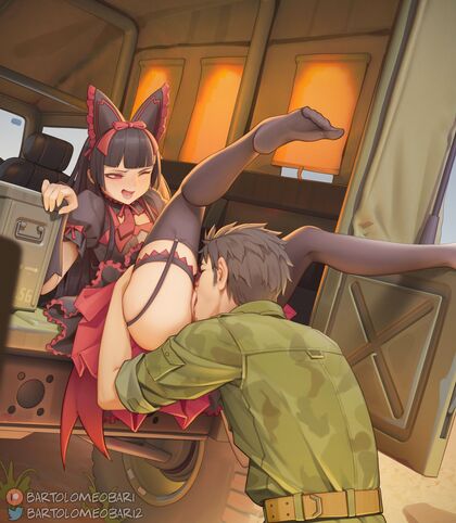 Horny AF for Some Hot Doggin': XXX HENTAI PIC of DP in Public