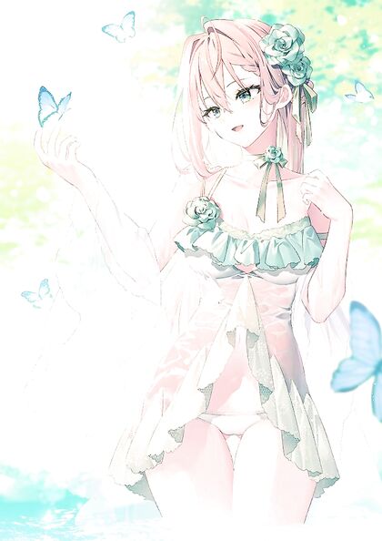 Horny Lime Bikini Wet Dream - Hentaicat XXX Pics