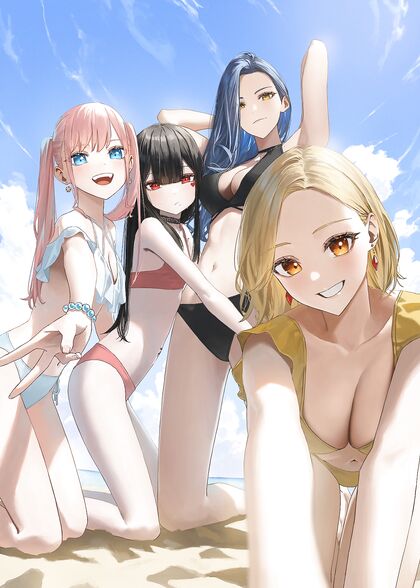 Hella Hot Honeys in XXX Beach Selfies - Soaking Up Some Sun & Showing Off Their Good Shit!