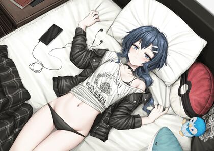 Horny Goth Babe Duskie Down to Get Some Dick - XXX HENTAI PIC INSIDE!