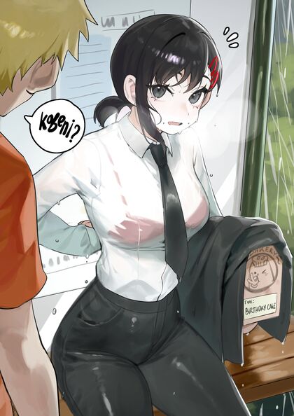 Holy Shit! Wetter than wetness - Hentaicatfight in sheer clothing