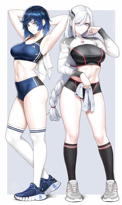 Horny AF Yela n Fuckin’ Shenha in Hentaic XXX Pic