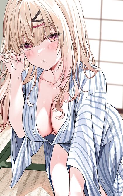 Horny bitch makes wet puss juice flow as she rides his cock - HENTAI XXX PIC