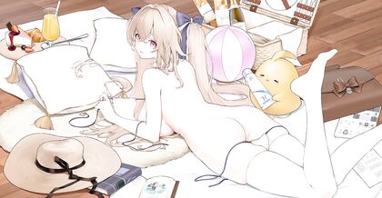 Ditchin’ Clothes & Chillen': Hentaified XXX Pic of Relaxation Time