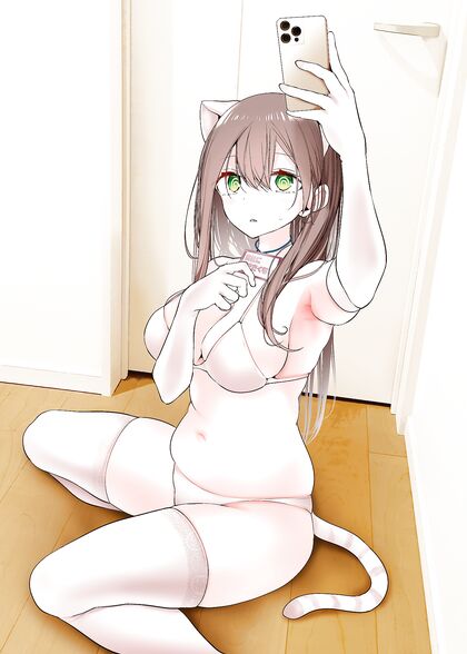 Holy Shit! OL Chan is Purrrfectly Fine as Fuckk with Her BIKINi & CAt Ears on Display!
