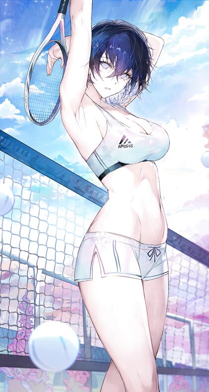 Hella Late Hottie Pounding on Court for Some Extra-Innings XXX Action