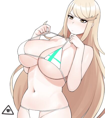Holy shitlords! Mega-boobied goddess unleashes her massive melons in ultimate hentaipic!