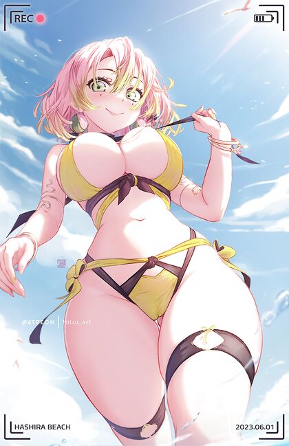 Hella Hot Summer Fuck Fest - Hentaified XXX Pics of Mitzy!