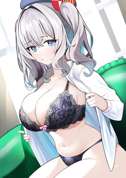 Holy Shit! Kasha-mama Getting Naked AF on Hentaipic!