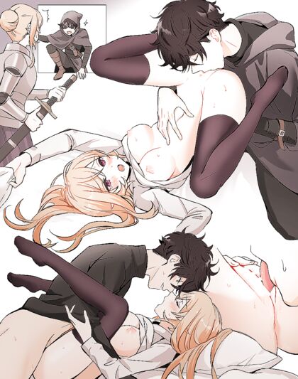 Dude gets his dick sucked by chicks in hentaixxx pics - So hot it will make your balls sweat!