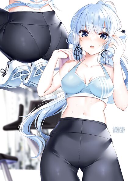 Holy Shit! Kamikaze Babe Ain’ta Flauntin No Prude Rack – Hentaified Jock Strap Sniffing XXX Pic