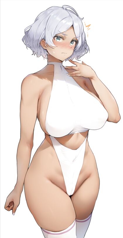 Hella Hot Hentaï White Leòtar Slìtte Show