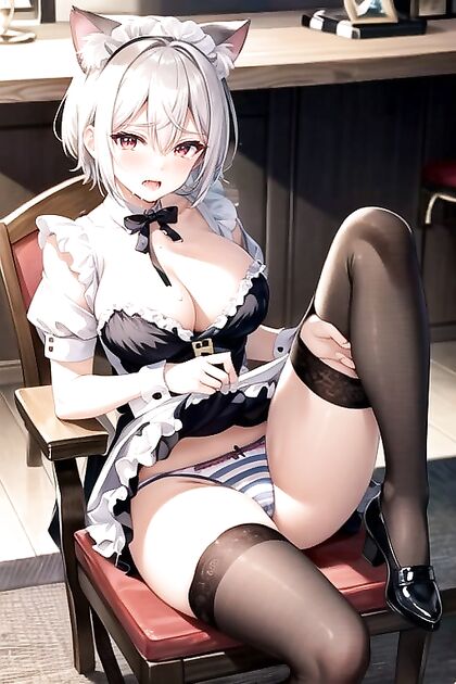 Stockings Torn, Teeth Clenched for  Hentai Pleasure