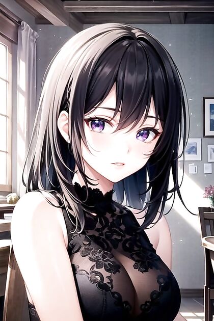 Sweating and Sobbing –  Moments with White-Haired hentai Characters