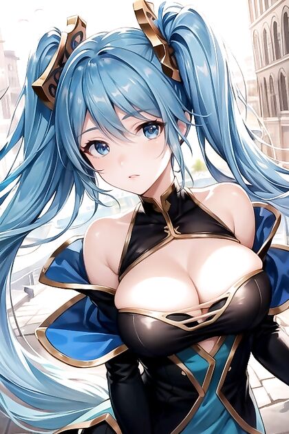 Close-Up Picture with Two People in Thick Hentai AIPorn