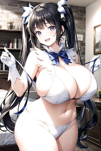Cute Girl 18+ in Bikini Gets Sexy in the Bedroom for Hot Hentai Picture