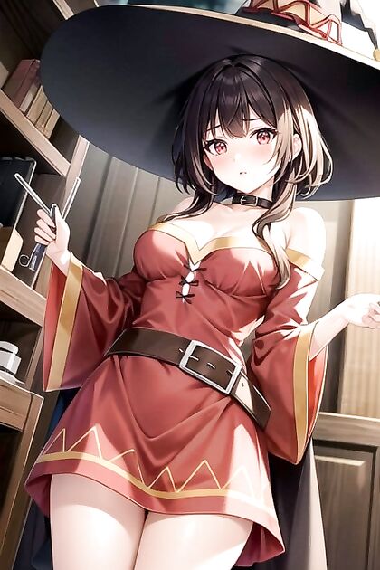 Megumin from Isekai Quartet Explodes in Ecstatic Hentai Pleasure