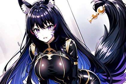 Delta from Eminence in Shadow Stars in Sensual Hentai AI Images