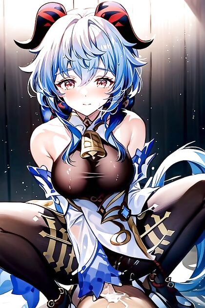 CowGirl 18+ Picture Ends with Hot Creampie in Bathtub Hentai Image