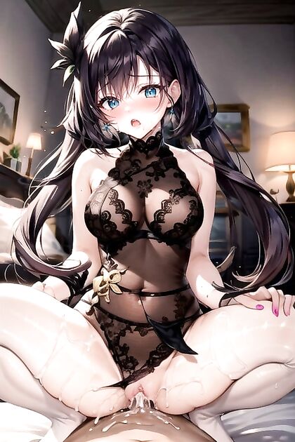 Wild CowGirl 18+ Rides Hard in Bedroom for Explosive Creampie Hentai Picture