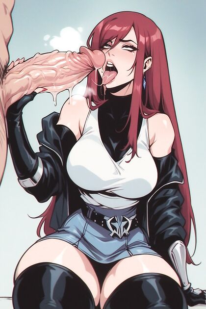 Bimbo with Blue Eyes Gets Wild in Pubic Hair hentai Picture