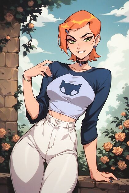 Gwen Tennyson from Ben Show Gets Naughty in 18+ Hentai AI Picture