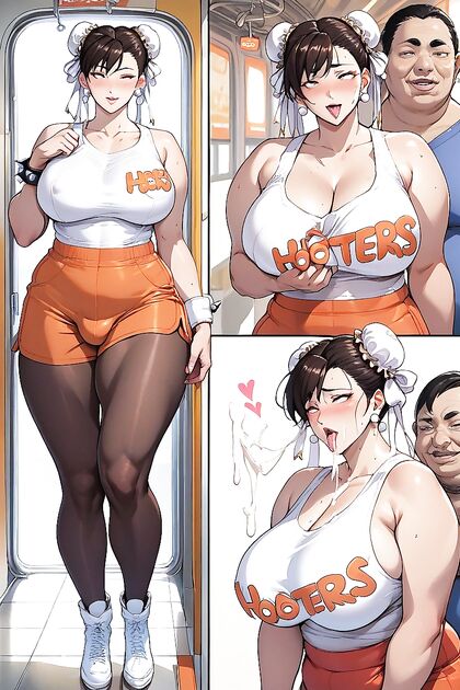 Big Boobed Anime Girl 18+ in White Boxing Boots Ahegaoing Through  Hentai Pleasure