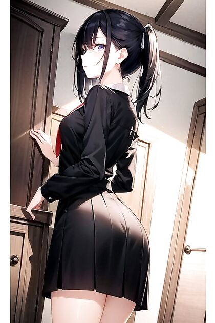 Small-Ass Teen 18+ Bends Over for Steamy 18+ Hentai Picture