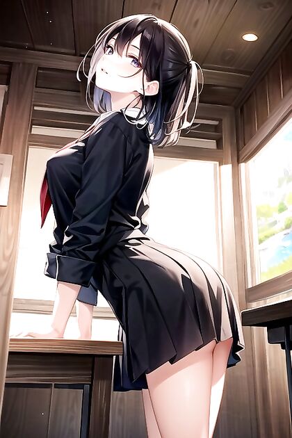 Bent Over and Ready – Hot 18+ Hentai Picture