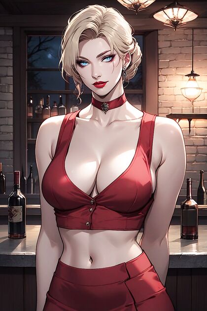 Navy Lips and Solo Fun – A hentai Adventure with Lipstick Seduction